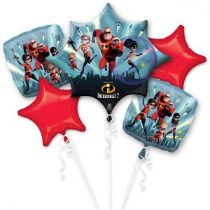 Incredibles 2 Balloon Bouquet