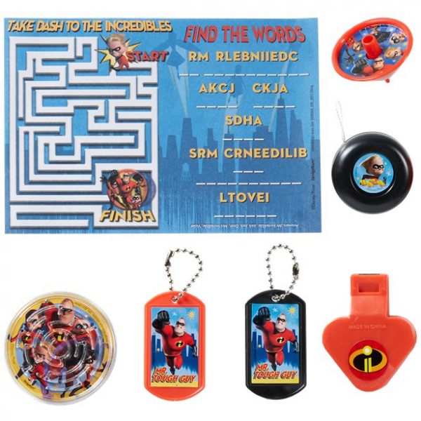 Incredibles 2 Favor Pack 48pc