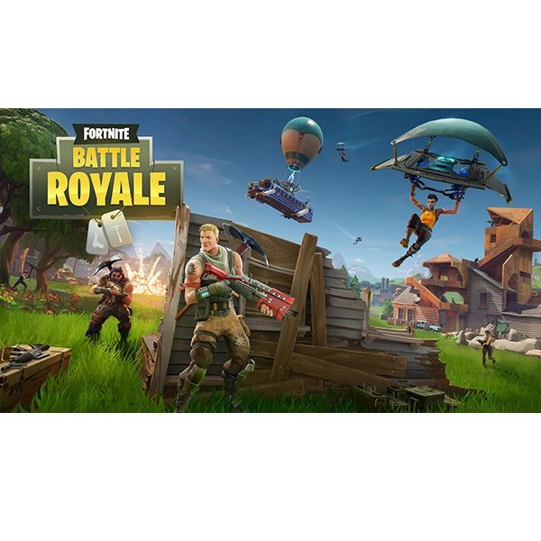 Fortnite Battle Royale A4 CakeFortnite Battle Royale A4 Cake Image