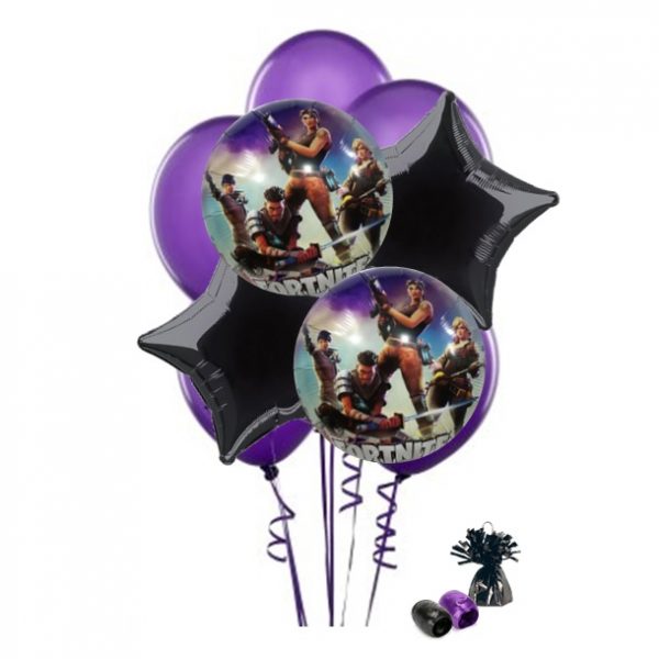 Fortnite Balloon Bouquet (Purple)