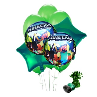 Minecraft Balloon Bouquet