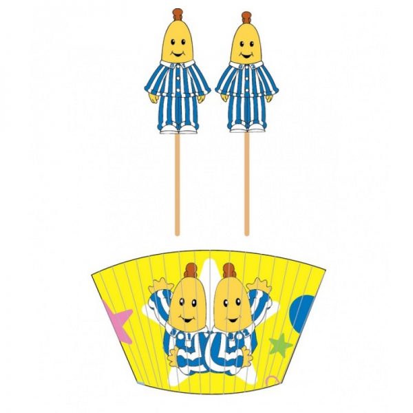 Bananas in Pyjamas Cupcake