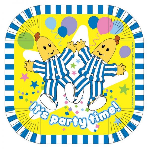 Bananas in Pyjamas Paper 7in Plates