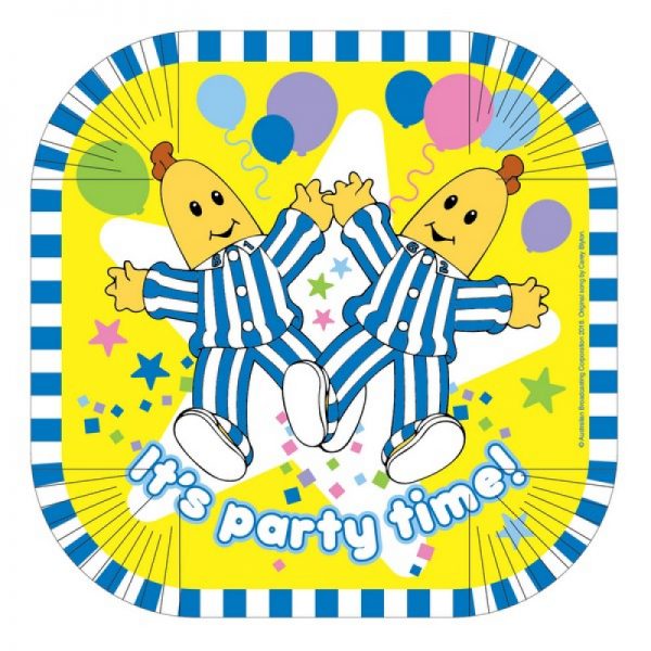 Bananas in Pyjamas Plates