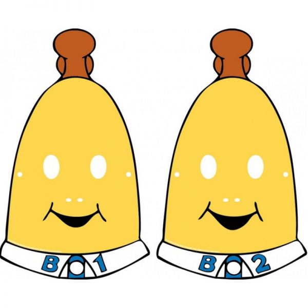 Bananas in Pyjamas Mask