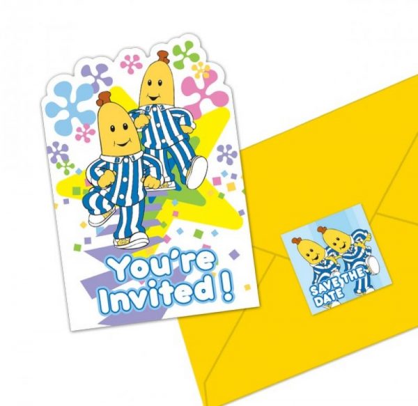 Bananas in Pyjamas Invitations