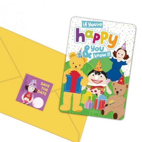 Play School Postcard Invitations