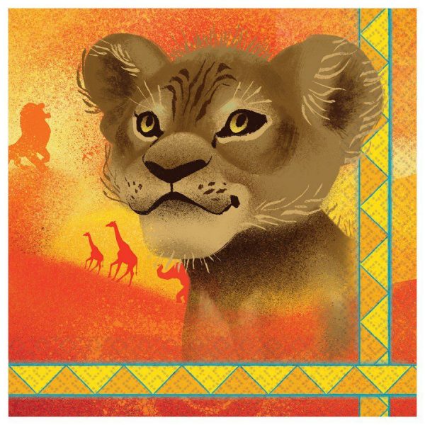 Lion King Beverage Napkins