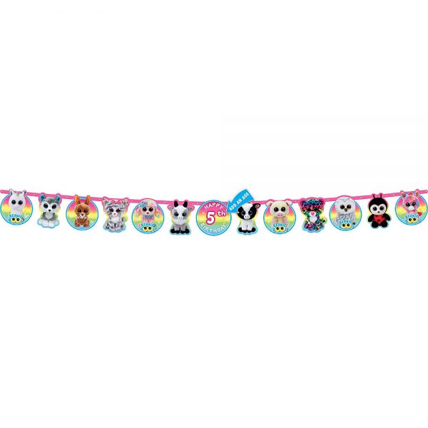 Beanie Boo's Birthday Banner