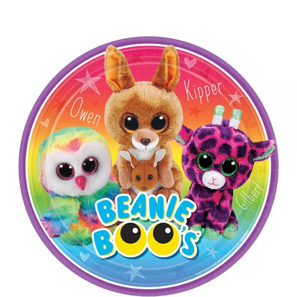 Amscan Beanie Boos Paper Rectangle Tablecover 