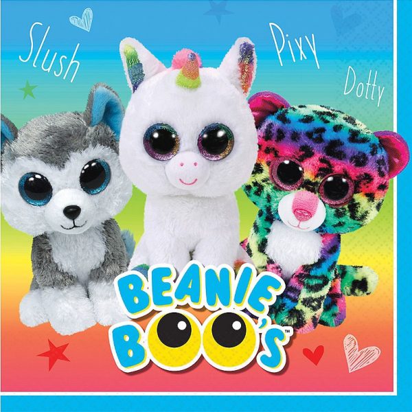 Beanie Boo's Paper Lunch Napkins