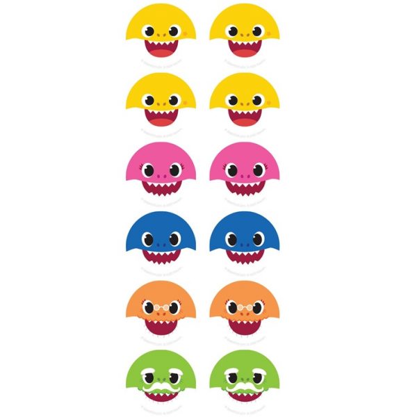 Baby Shark Assorted Mini Stickers