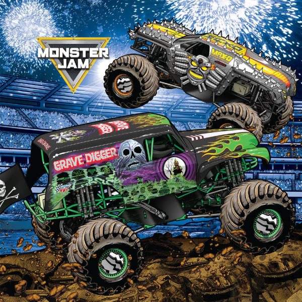 Monster Jam Grave Digger Lunch Napkins