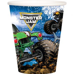 Monster Jam Grave Digger Paper Cups
