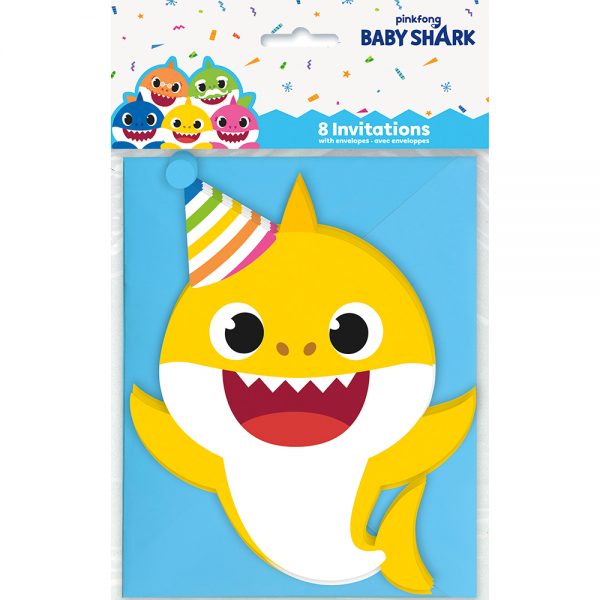 Baby Shark Invitations