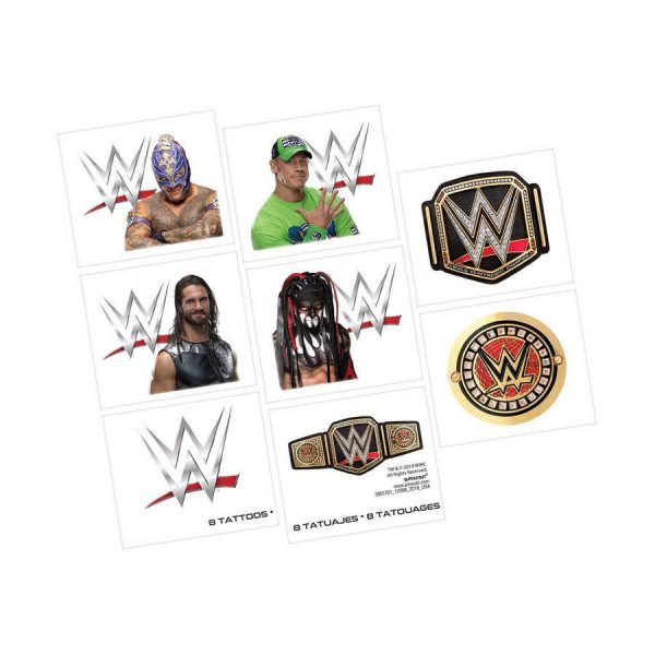 WWE Tattoo Favors