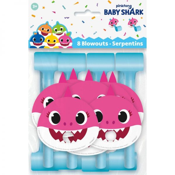 Baby Shark Party Blowouts
