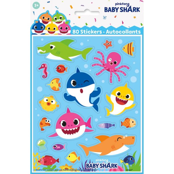 Baby Shark Sticker Sheets