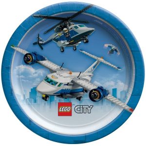 Lego City Dessert Plates