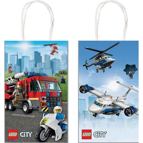 Lego City Favor Bags