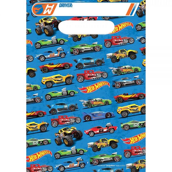 Hot Wheels Favor Bags