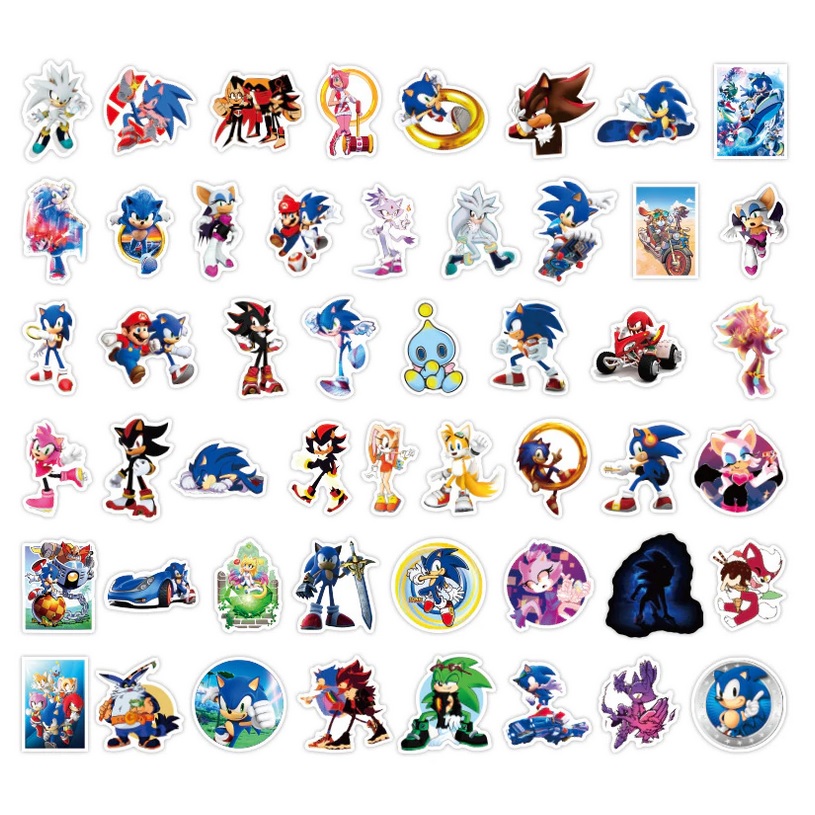 Sonic Party Stickers