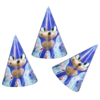 Sonic The Hedgehog Cone Hats