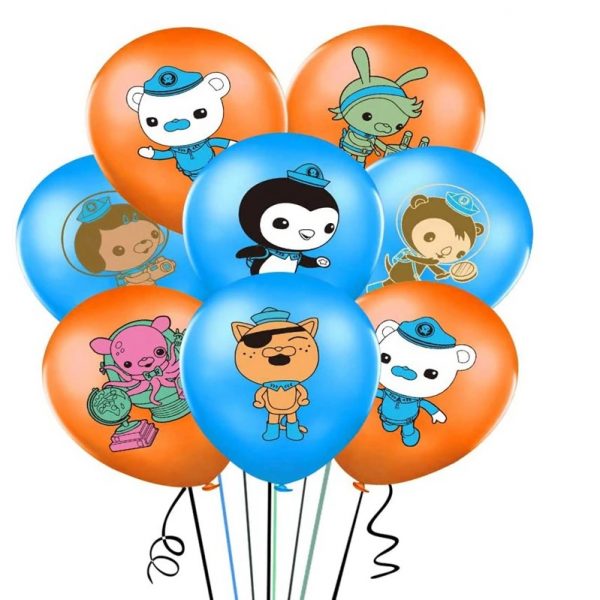 MC TTL 8 Pcs The Octonauts Cake Topper, PVC The Octonauts Toys Mini Figures  Toy,The Octonauts-themed Party Supplies. on Galleon Philippines