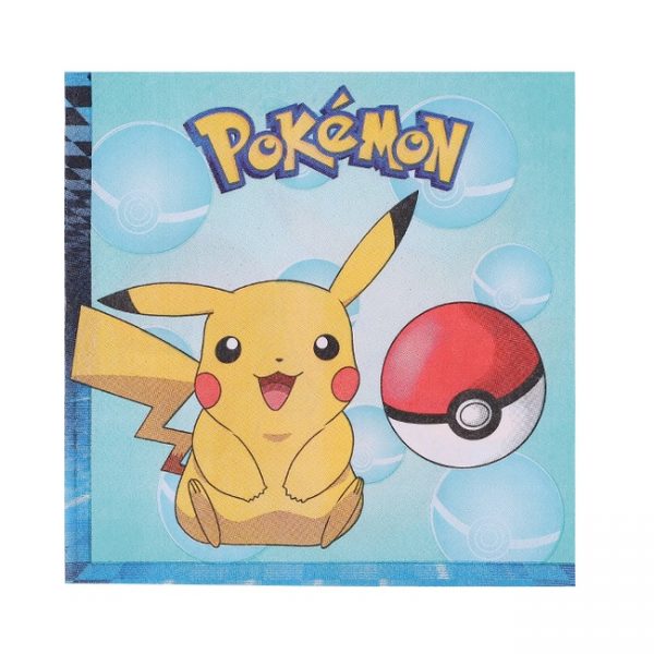 Pokemon Lunch Napkins