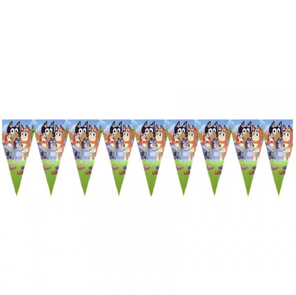 Bluey Bunting Flag Banner