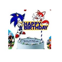 Sonic Cake Topper - Sonic The Hedgehog