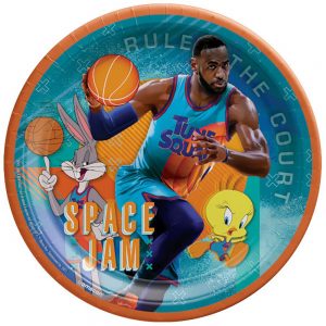 Space Jam 2 9in Round Plates