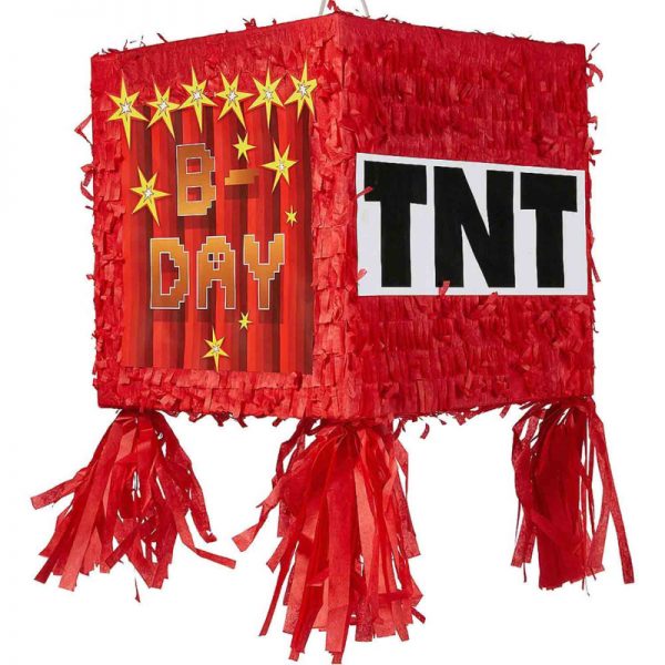 Minecraft TNT 3D Pinata