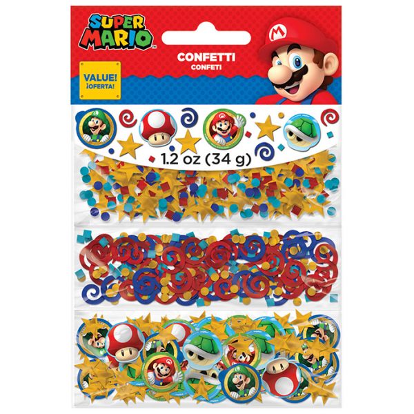 Super Mario Brothers Confetti