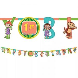 Cocomelon Jumbo Add-An-Age Letter Banner