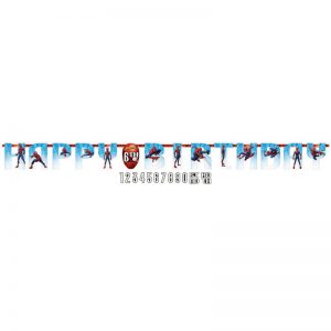 SpiderMan Jumbo Letter Banner