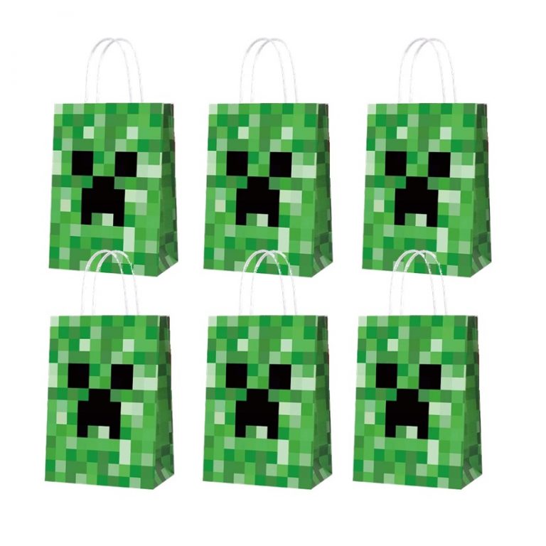 Minecraft Favor Bags - Minecraft Party Supplies - My Party Box