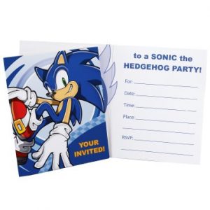 Sonic-the-Hedgehog-INVITATIONS