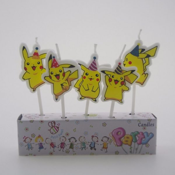 Pikachu Party Candles