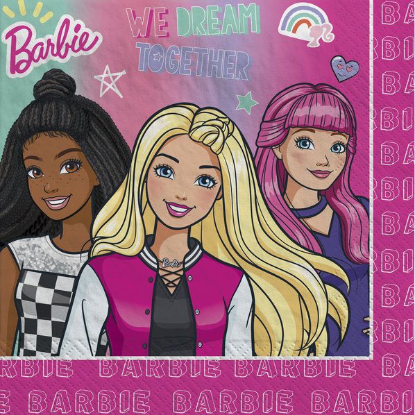 Barbie Dream Lunch Napkins