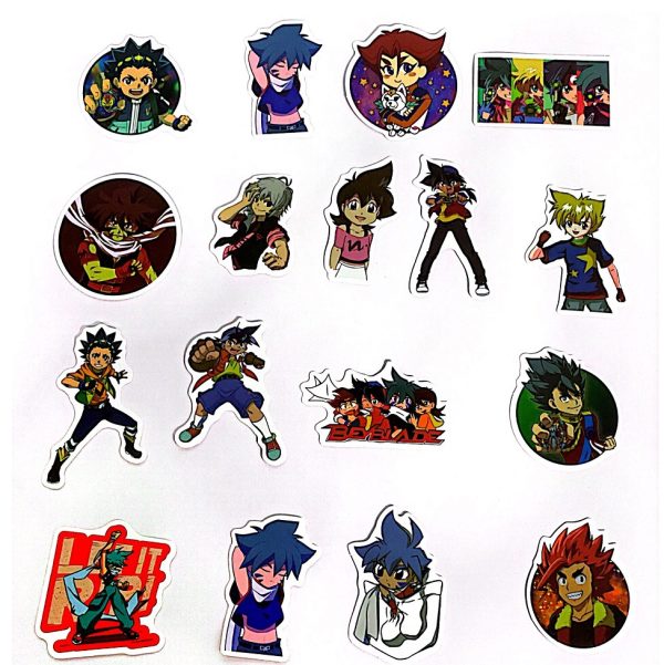 Beyblade Party Stickers