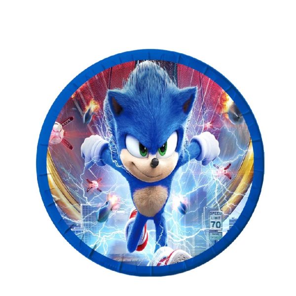 Sonic 18cm Plates