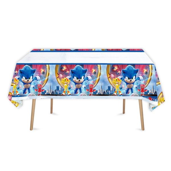 Sonic Plastic Tablecover