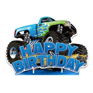 Monster Jam Cake Topper