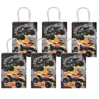 Monster Jam Paper Bags