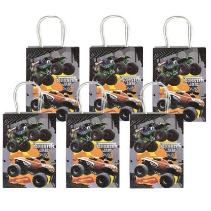 Monster Jam Paper Bags