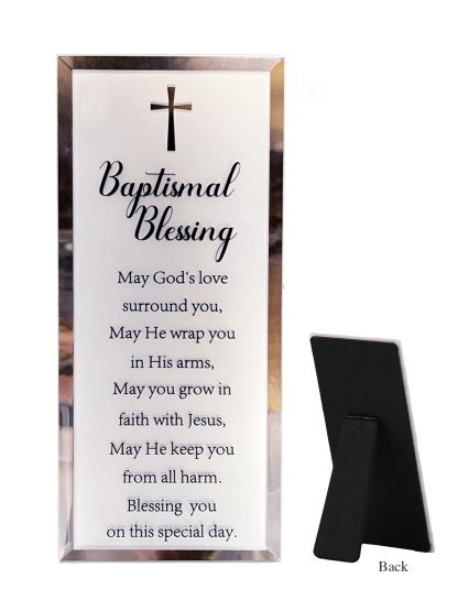 Baptismal Blessing Mirror Plaque