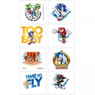 Sonic the Hedgehog Temporary Tattoos