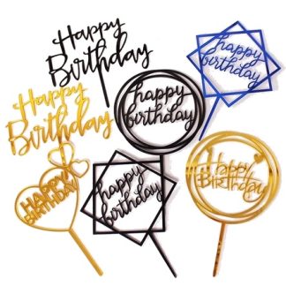 Acrylic Cake Topper