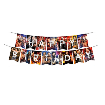 WWE Birthday Banner